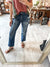 High Rise Crop Straight Denim by Lovervet