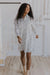Floral Button Shirt Dress