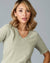 Your Favorite V-Neck Tee in Seagrass