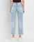 Tummy Control High Rise Straight Jeans in Light Wash by Lovervet