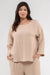 Relaxed 3/4 Sleeve in Khaki