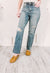 High Waist Rigid Magic Destroy Light Wash Straight by Judy Blue