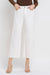 High Rise Wide Leg Denim in Optic White by Vervet