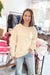 Oversized Casual Comfy Solid Knit Top