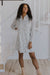 Floral Button Shirt Dress