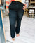 Mid Rise Bootcut jeans in Black by Lovevet
