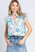 Cassidy Floral Watercolor Blouse