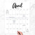 2026 Large Art Poster Wall Calendar