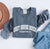 Grey House Goods Vintage Style Crewneck Sweatshirt in Dark Heather