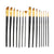 Studio Brush Set in Easel Wallet 15pce