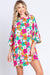 Summer Stroll Floral Crew Dress
