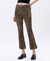 High Rise Leopard Kick Flare Jeans by Lovervet