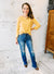 Morgan High Rise Distressed Straight Jeans