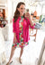 Summer Stroll Floral Crew Dress