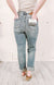 High Waist Rigid Magic Destroy Light Wash Straight by Judy Blue