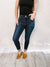 Mid Rise Raw Hem Skinny by Judy Blue
