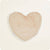 Marshmallow Brown Warmies Heart Heat Pad
