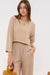 Relaxed 3/4 Sleeve in Khaki
