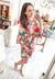 Summer Stroll Floral Crew Dress