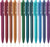 12 Pack Dark Vintage Retractable Gel Pens, 0.7mm Fine Tip