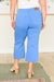 Briar High Rise Control Top Wide Leg Crop Jeans in Sky Blue