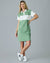 Rugby Dress in Hedge Green