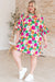 Summer Stroll Floral Crew Dress