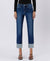 High Rise Cuffed Slim Straight Denim by Lovervet