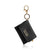Black Itzy Mini Wallet™ Card Holder & Key Chain Charm