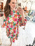 Summer Stroll Floral Crew Dress