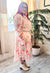 Meadows Above Swiss Dot Floral Dress in Ivory