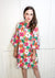 Summer Stroll Floral Crew Dress