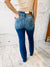 Morgan High Rise Distressed Straight Jeans