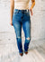 Morgan High Rise Distressed Straight Jeans