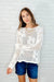 Catch the Breeze Layering Top in Off White