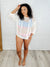 Hallow Laugh Open Knit Top