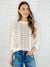 Hallow Laugh Open Knit Top