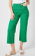 Briar High Rise Control Top Wide Leg Crop Jeans in Kelly Green