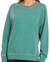 French Terry Pullover in Teal