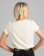 Floral Collage Ivory Blouse