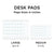 2026 Professional Medium Desk Pad Monthly Blotter Calendar