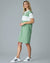 Rugby Dress in Hedge Green