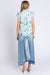 Cassidy Floral Watercolor Blouse