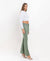Mid Rise Ankel Bootcut Jean in Olive by Lovervet