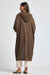 Cozy Knit Maxi Duster in Chocolate