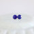 Lapis Lazuli Stud Earrings -Faceted