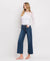 Tummy Control Wide Leg Denim by Lovervet