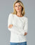 Essential Long Sleeve Tee in Blanc de Blanc White
