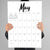 2026 Large Art Poster Wall Calendar