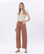 High Rise Twist Barrel Denim in Copper by Flying Monkey